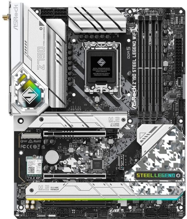 ASRock Z790 Steel Legend WiFi - 90-MXBKD0-A0UAYZ - Image 8