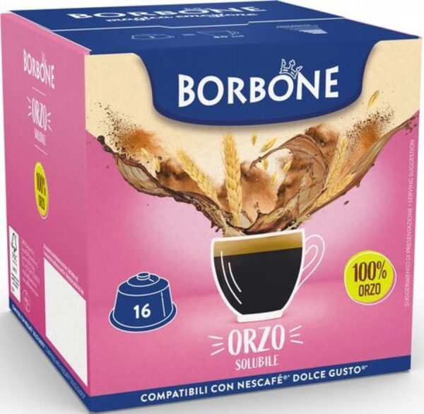 Caffé Borbone Orzo 100% Ječmen kapsle do Dolce Gusto 16 ks -