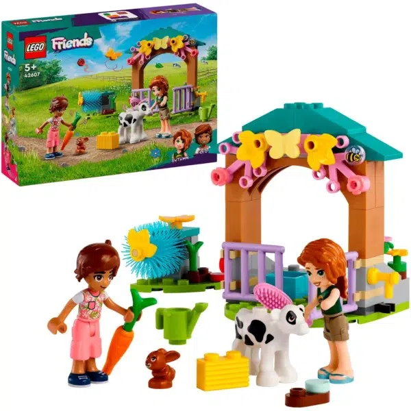 LEGO 42607 Friends Podzimní stáj pro lýtka – 42607