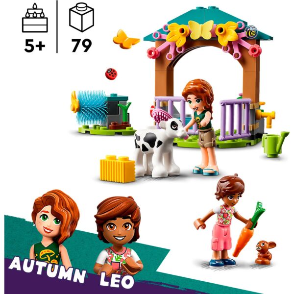 LEGO 42607 Friends Podzimní stáj pro lýtka – 42607 - Image 3