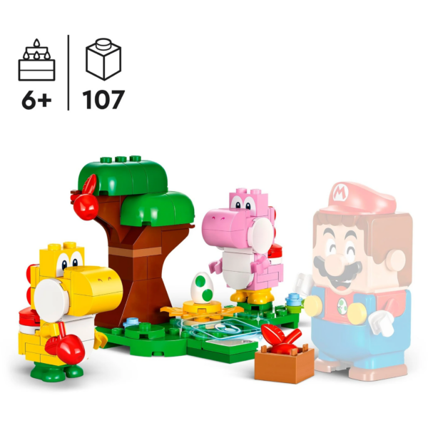 LEGO Super Mario 71428 Yoshi a fantastický vaječný les - 71428 - Image 3